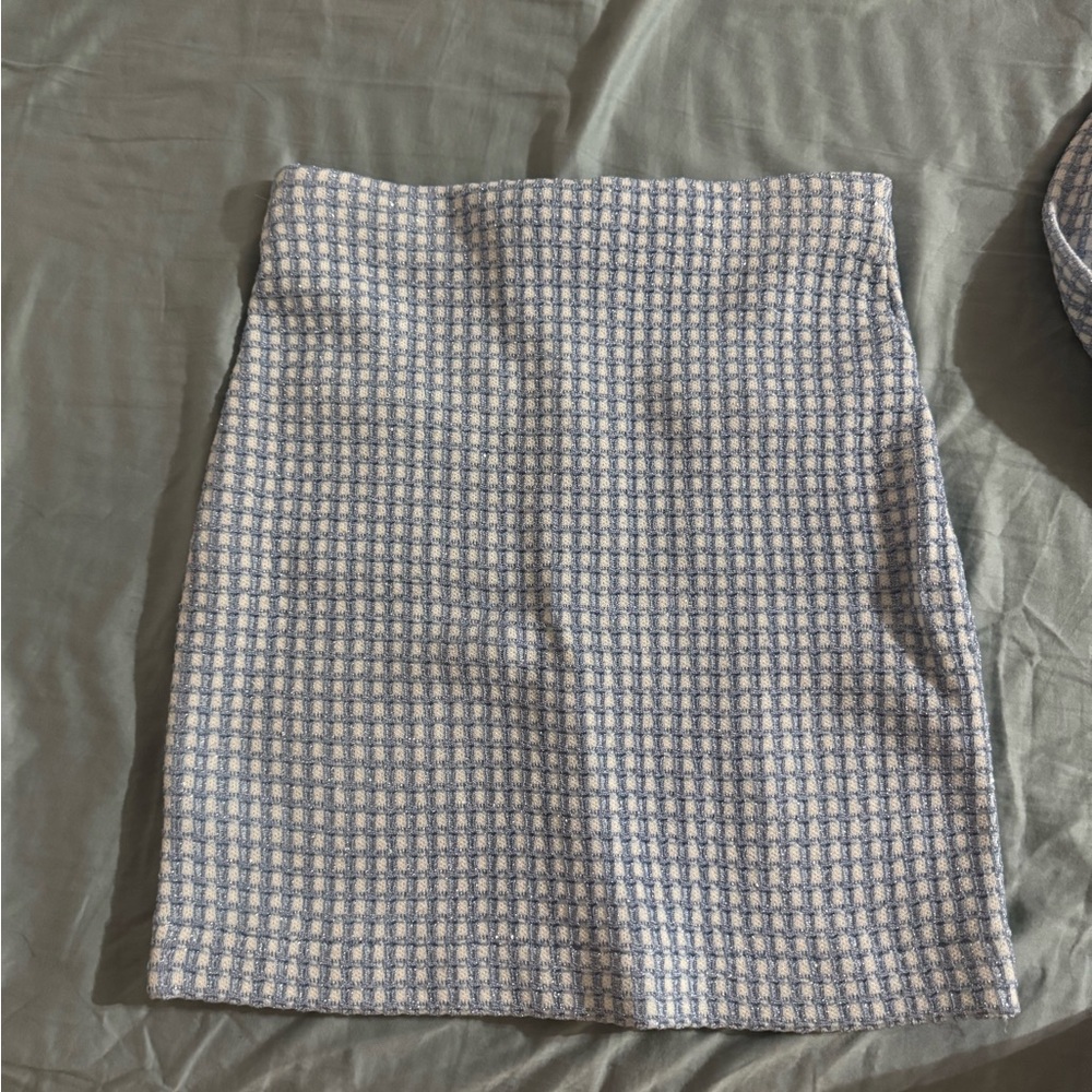 Self portrait knitted cardigan top and skirt - Picture 5 of 5